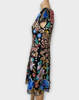 Temperley London Floral Embroidery Midi Dress - 12
