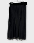 The Kooples Dotted Swiss Tulle Midi Skirt - 8 (XS)