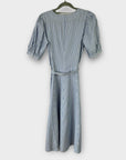 Tommy Hilfiger Cotton Stripe Midi Shirt Dress - XS