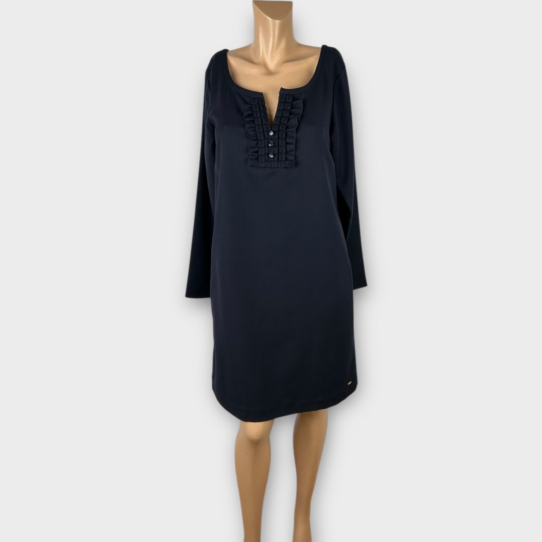 Tommy Hilfiger Jackie Fine Wool Crepe Dress - 12/14