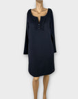 Tommy Hilfiger Jackie Fine Wool Crepe Dress - 12/14