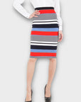Tommy Hilfiger Pilaux Graphic Pencil Skirt - 10 (XS)