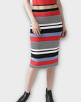 Tommy Hilfiger Pilaux Graphic Pencil Skirt - 10 (XS)