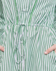 Tommy Hilfiger Stripe Cotton Shirt Dress - 8/10