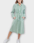 Tommy Hilfiger Stripe Cotton Shirt Dress - 8/10