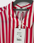 Tommy Hilfiger Striped Maxi Shirt Dress - 8