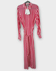 Tommy Hilfiger Striped Maxi Shirt Dress - 8