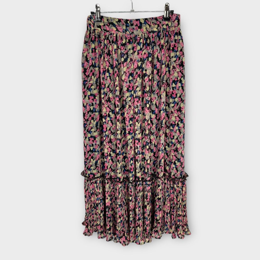 Topshop Floral Midi Skirt 8