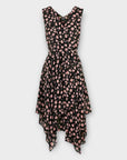 Topshop Floral Wrap Dress - 8