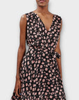 Topshop Floral Wrap Dress - 8