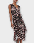 Topshop Floral Wrap Dress - 8