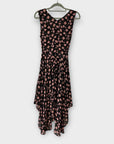 Topshop Floral Wrap Dress - 8
