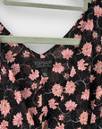 Topshop Floral Wrap Dress - 8