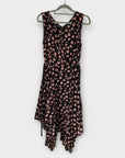 Topshop Floral Wrap Dress - 8