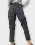 Topshop Ripped Mom Jeans - 8 (26/28) Petite