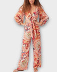 Traffic People Paisley Betsy Jumpsuit - 12 (M)