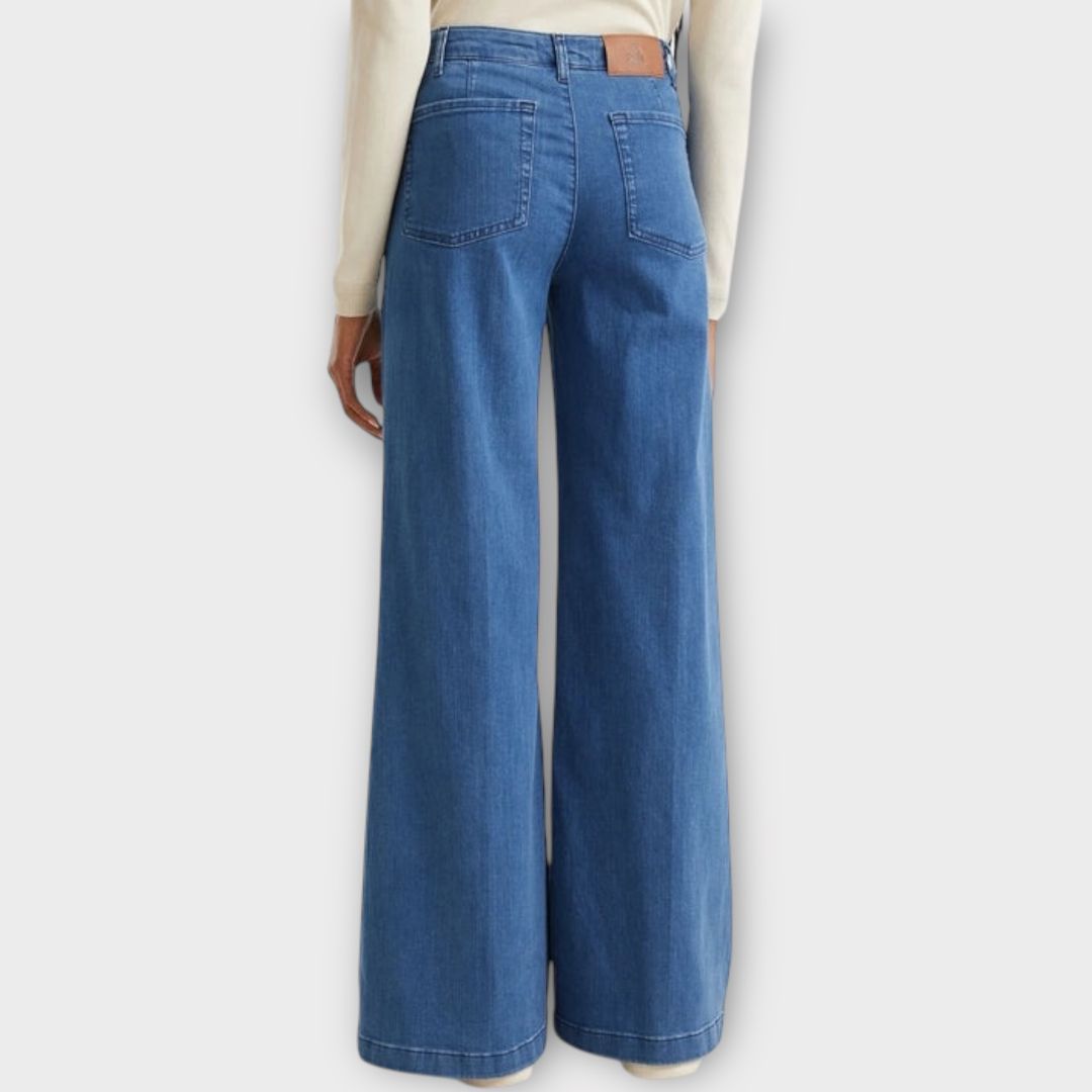United Colors Of Benetton Sophia Wide Leg Jeans - 8