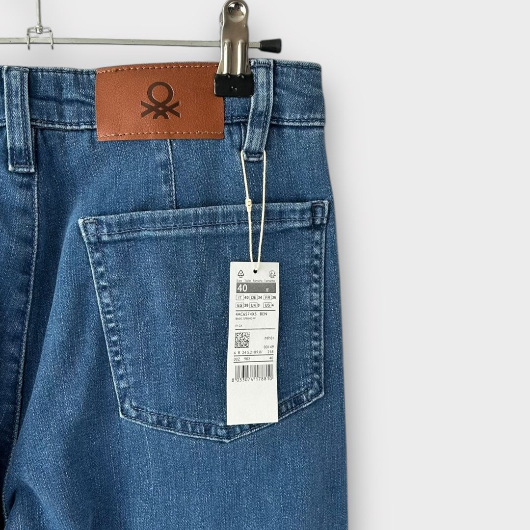 United Colors Of Benetton Sophia Wide Leg Jeans - 8