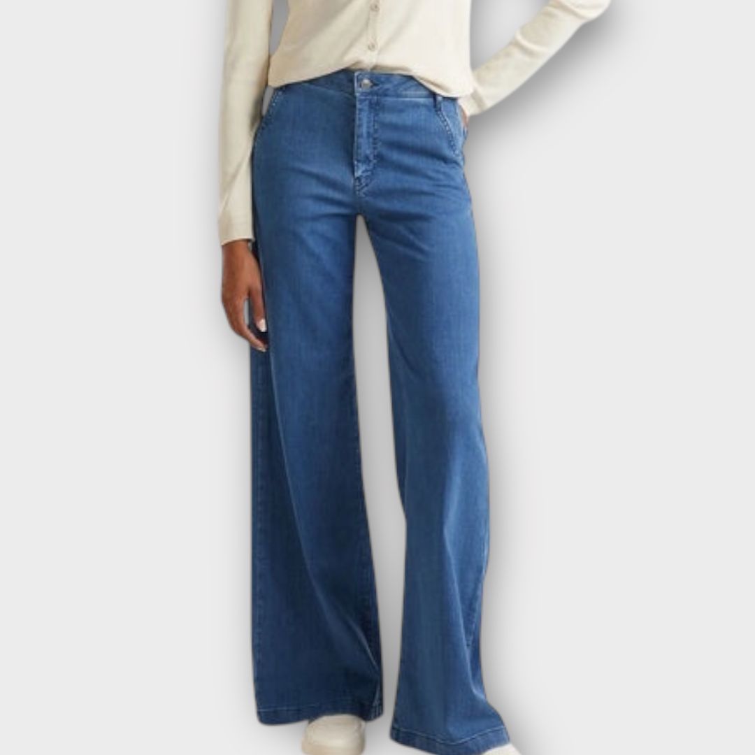 United Colors Of Benetton Sophia Wide Leg Jeans - 8