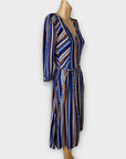 Vila Stripe Midi Dress - 6/8