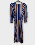 Vila Stripe Midi Dress - 6/8