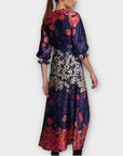 Vilagallo Floral Midi Dress - 10