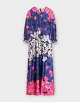 Vilagallo Floral Midi Dress - 10