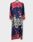 Vilagallo Floral Midi Dress - 10