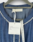 Vita Grace Pearl Trim Dress - 10 (M)