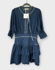 Vita Grace Pearl Trim Dress - 10 (M)