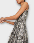Warehouse Animal Print Midi Dress - 14