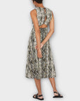 Warehouse Animal Print Midi Dress - 14