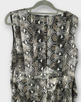 Warehouse Animal Print Midi Dress - 14