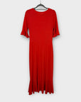 Warehouse Faux Wrap Midi Dress - 8/10