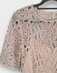 Warehouse Floral Lace Dress - 12