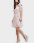 Warehouse Floral Lace Dress - 12