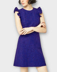 Warehouse Frill Lace Dress - 10/12