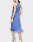 Warehouse Halter Neck Midi Dress - 16