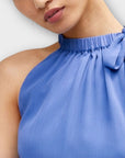 Warehouse Halter Neck Midi Dress - 16