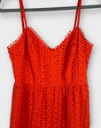 Warehouse Tiered Broderie Midi Dress - 8