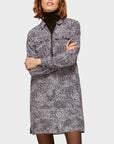 Whistles Kay Ripple Print Shift Dress - M (12)