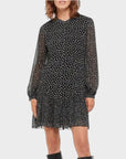Whistles Speckled Polka Dot Dress - 12