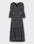 Whistles Advika Spot Midi Dress - 16
