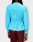 Whistles Eleanor Tie-Front Silk Shirt - 16