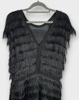 Whistles Ezra Sparkle Tassle Dress - 10/12