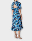 Whistles Floral Midi Wrap Dress - 10