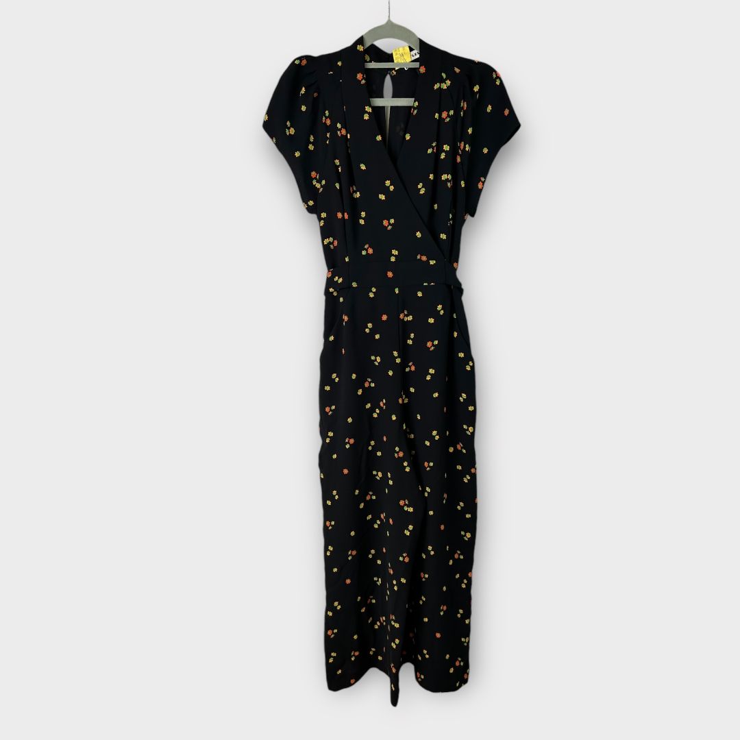 Whistles Floral Tie Back Jumpsuit - 6