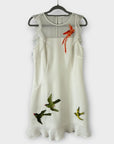Whistles Harlee Paradise Bird Dress - 10/12