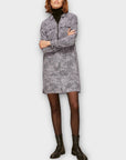 Whistles Kay Ripple Print Shift Dress - M (12)