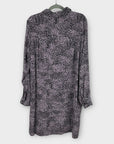 Whistles Kay Ripple Print Shift Dress - M (12)